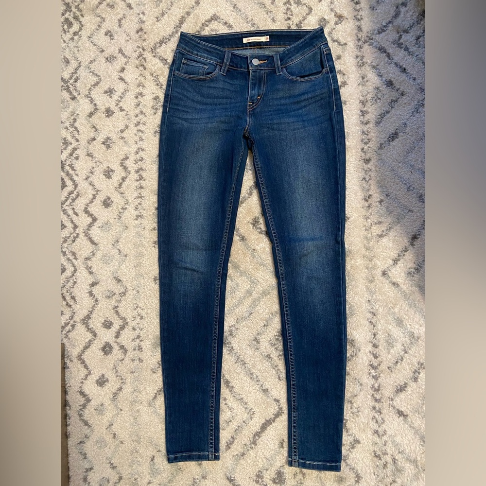 Levi super skinny jeans